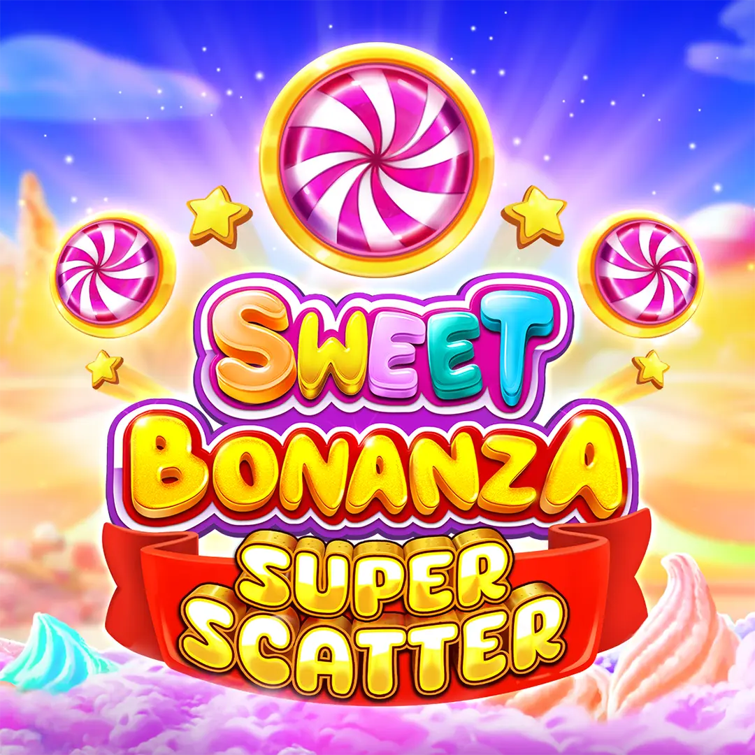 Sweet Bonanza Super Scatter logo